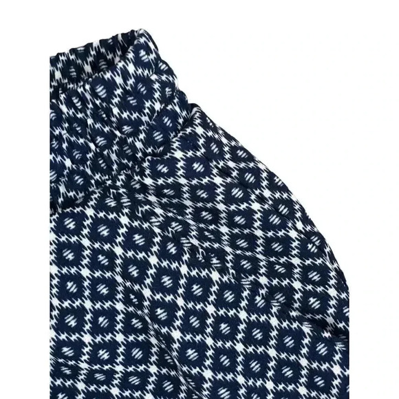 Zac and Rachel Navy Lightweight Abstract Womens Pants - Picture 4 of 4